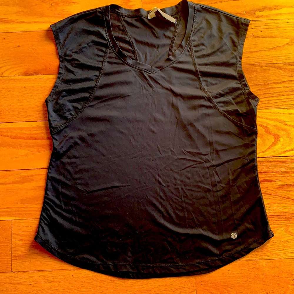 Bally Black Workout Top